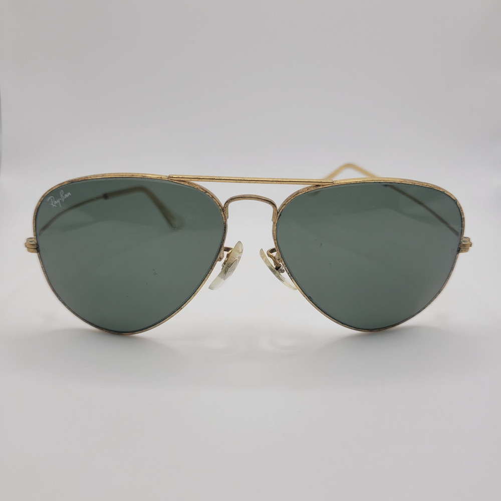 Vintage Ray-Ban Wayfarer Sunglasses Aviators Bausch &‎ Lomb 80s L0205 DAMAGED